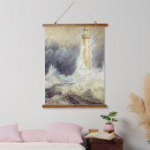 William Turner - Vuurtoren van Bell Rock Hangend Wandkleed (Slaapkamer)