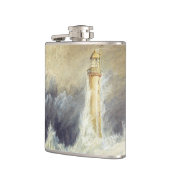 William Turner - Vuurtoren van Bell Rock Heupfles (Links)