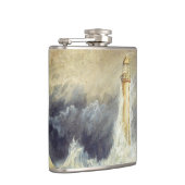 William Turner - Vuurtoren van Bell Rock Heupfles (Rechts)