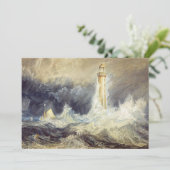 William Turner - Vuurtoren van Bell Rock Kaart (Staand voorkant)