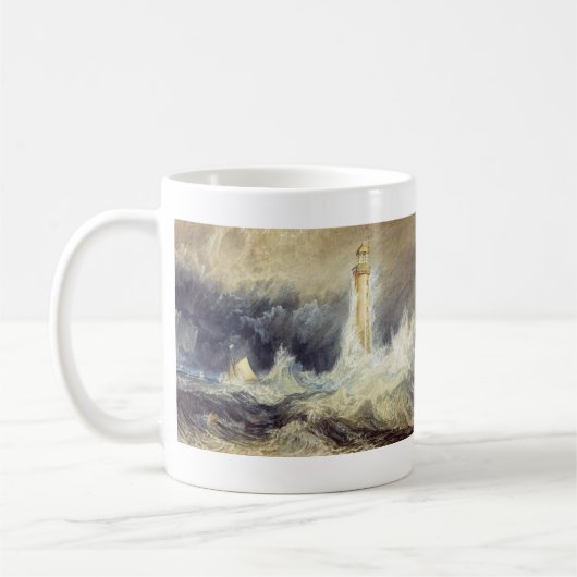 William Turner - Vuurtoren van Bell Rock Koffiemok (Links)