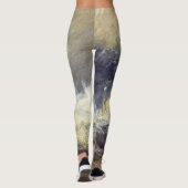 William Turner - Vuurtoren van Bell Rock Leggings (Achterkant)