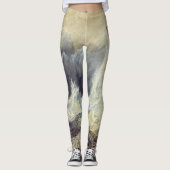 William Turner - Vuurtoren van Bell Rock Leggings (Voorkant)
