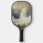 William Turner - Vuurtoren van Bell Rock Pickleball Paddle (Achterkant)