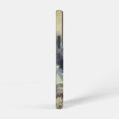 William Turner - Vuurtoren van Bell Rock Samsung Galaxy Hoesje (Rechterkant)