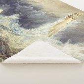 William Turner - Vuurtoren van Bell Rock Sherpa Deken (3/4)