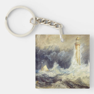 William Turner - Vuurtoren van Bell Rock Sleutelhanger