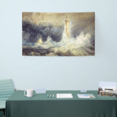 William Turner - Vuurtoren van Bell Rock Spandoek (Beurs)