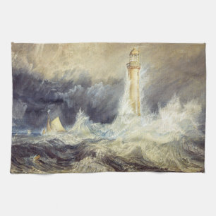 William Turner - Vuurtoren van Bell Rock Theedoek