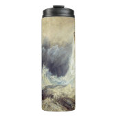 William Turner - Vuurtoren van Bell Rock Thermosbeker (Voorkant)