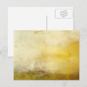 william turner - zonsopgang met monsters van zee briefkaart (Voorkant / Achterkant)