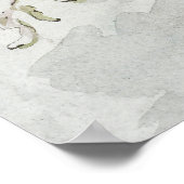 William van Lee Boeket van bloemen met een vlinder Poster (Hoek)