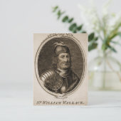 William Wallace  Briefkaart (Staand voorkant)