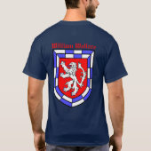 William Wallace Coat of Arms Shirt (Achterkant)