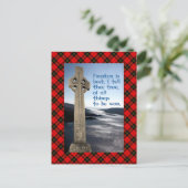 William Wallace Freedom Monument Briefkaart (Staand voorkant)