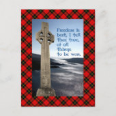 William Wallace Freedom Monument Briefkaart (Voorkant)