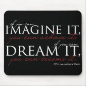 William Ward Imagine Quote Muismat (Voorkant)