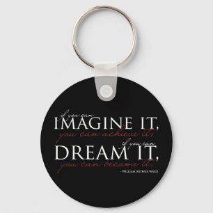 William Ward Imagine Quote Sleutelhanger