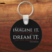 William Ward Imagine Quote Sleutelhanger (Voorkant)
