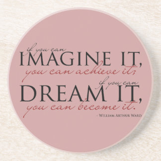 William Ward Imagine Quote Zandsteen Onderzetter