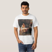 William Waterhouse - The Lady of Shalott T-shirt (Voorkant volledig)