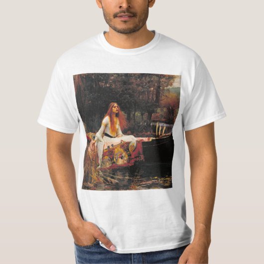 William Waterhouse - The Lady of Shalott T-shirt (Voorkant)