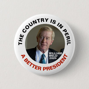 William Weld A Better President Ronde Button 5,7 Cm