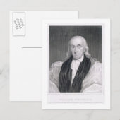 William White (1748-1836) aged 85, engraved by Tho Briefkaart (Voorkant / Achterkant)