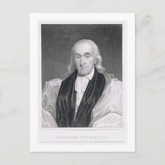 William White (1748-1836) aged 85, engraved by Tho Briefkaart (Voorkant)