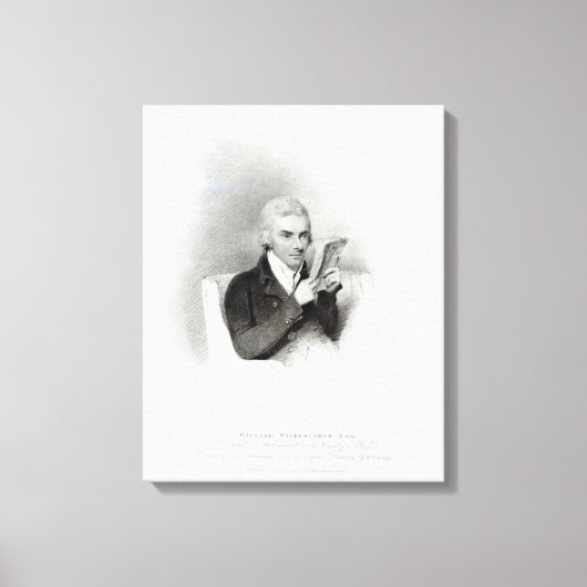 William Wilberforce Canvas Afdruk (Voorkant)