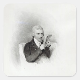 William Wilberforce Vierkante Sticker
