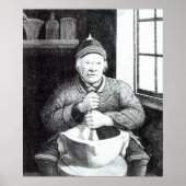 William Wilson, gewoonlijk Mortar Willie genoemd Poster (Voorkant)