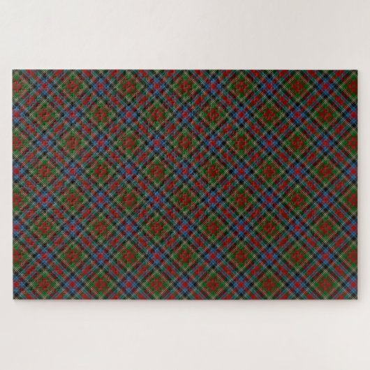William Wilson Sons Tartan Tafelbladspel Legpuzzel (Horizontaal)