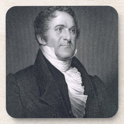 William Wirt (graving) Drankjes Onderzetter (Voorkant)