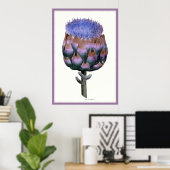 William Woodville Series ~ Scotch Thistle Poster (Thuiskantoor)