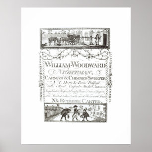 William Woodward, Nightman, Carman en Chimney Swe Poster