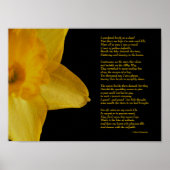 William Wordsworth Daffodils Poster (Voorkant)