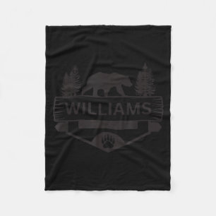 Williams Arizona dieren in het wild beer wandelen  Fleece Deken