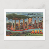 Williams, Arizona - Grote Letter-scènes Briefkaart (Voorkant)
