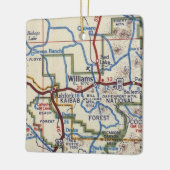 Williams Arizona Kersta Keramisch Ornament (Links)