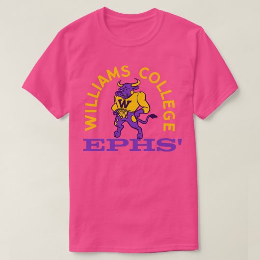 Williams College Ephs T-shirt (Design voorkant)