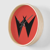 Williams Electronics Clock - zwart (Hoek)