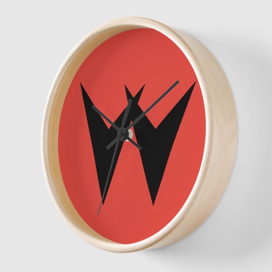 Williams Electronics Clock - zwart (Hoek)