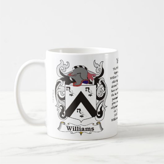 Williams Family Coat of Arms Mok (Links)