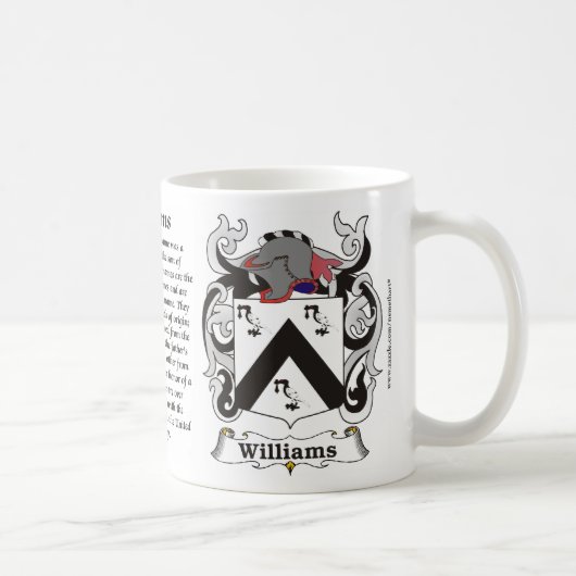 Williams Family Coat of Arms Mok (Rechts)