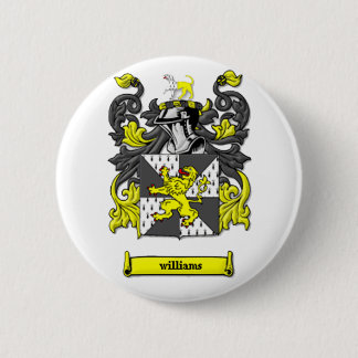 Williams Family Coat of Arms Ronde Button 5,7 Cm