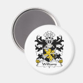 Williams Family Crest Magneet (Voorkant / Achterkant)