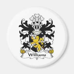 Williams Family Crest Magneet
