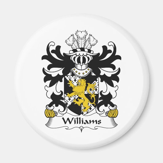 Williams Family Crest Magneet (Voorkant)
