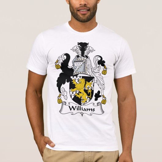 Williams Family Crest T-shirt (Voorkant)
